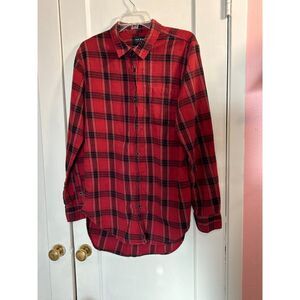 Pacsun Ladies Longer Fit L 100% Cotton Shirt Pre Owned in Great Condition